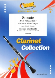 ソナタ・RV.58「忠実な羊飼い」 (ニコラ・シェドヴィル)（クラリネット+ピアノ）【Sonate RV 58 "Il Pastor Fido"】