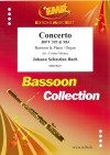 協奏曲・BWV.595＆984 (バッハ)（バスーン+ピアノ）【Concerto BWV 595 &984】