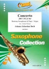 協奏曲・BWV.595＆984 (バッハ)（バリトンサックス+ピアノ）【Concerto BWV 595 &984】