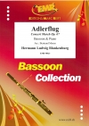 飛びゆく荒鷲・Op.67 (ハーマン・L.ブランケンブルク)（バスーン+ピアノ）【Adlerflug Concert March Op. 67】