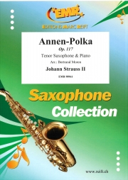 アンネン・ポルカ・Op.117 (ヨハン・シュトラウス2世)（テナーサックス+ピアノ）【Annen-Polka Op. 117】