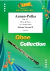 アンネン・ポルカ・Op.117 (ヨハン・シュトラウス2世)（オーボエ+ピアノ）【Annen-Polka Op. 117】