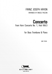 協奏曲「ホルン協奏曲第一番」より  (フランツ・ヨーゼフ・ハイドン)（バストロンボーン+ピアノ）【Concerto from Horn Concerto No. 1, Hob VIId:3】