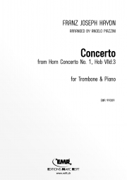 協奏曲「ホルン協奏曲第一番」より  (フランツ・ヨーゼフ・ハイドン)（トロンボーン+ピアノ）【Concerto from Horn Concerto No. 1, Hob VIId:3】