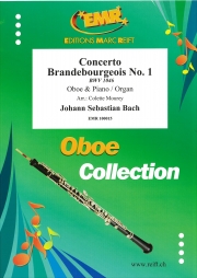 ブランデンブルク協奏曲・No.1 (バッハ)（オーボエ+ピアノ）【Concerto Brandebourgeois No. 1 BWV 1046】