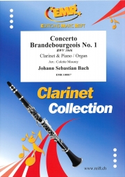 ブランデンブルク協奏曲・No.1 (バッハ)（クラリネット+ピアノ）【Concerto Brandebourgeois No. 1 BWV 1046】