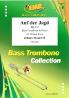 狩りのポルカ・Op.373 (ヨハン・シュトラウス2世)（バストロンボーン+ピアノ）【Auf der Jagd Op. 373】