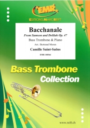 バッカナール「サムソンとデリラ」より（カミーユ・サン＝サーンス）（バストロンボーン+ピアノ）【Bacchanale From Samson and Delilah Op. 47】