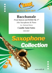 バッカナール「サムソンとデリラ」より（カミーユ・サン＝サーンス）（アルトサックス+ピアノ）【Bacchanale From Samson and Delilah Op. 47】