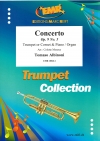 協奏曲・Op.9・No.5 (トマゾ・アルビノーニ)（トランペット+ピアノ）【Concerto Op. 9 No. 5】