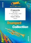 協奏曲・Op.9・No.5 (トマゾ・アルビノーニ)（コルネット+ピアノ）【Concerto Op. 9 No. 5】