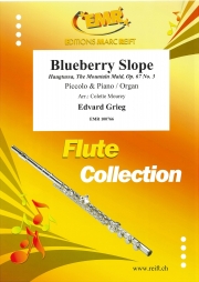 ブルーベリーの斜面（エドヴァルド・グリーグ）（ピッコロ+ピアノ）【Blueberry Slope】