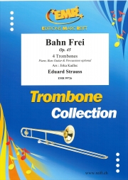 テープは切られた・Op.45（エドゥアルド・シュトラウス）（トロンボーン四重奏）【Bahn Frei Op. 45】