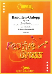 山賊のギャロップ・Op.378 (ヨハン・シュトラウス2世)（金管五重奏）【Banditen-Galopp Op. 378】
