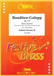 山賊のギャロップ・Op.378 (ヨハン・シュトラウス2世)（金管四重奏）【Banditen-Galopp Op. 378】