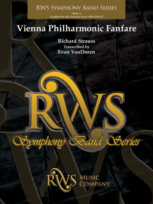 ウィーン・フィルハーモニー・ファンファーレ（リヒャルト・シュトラウス）（スコアのみ）【Vienna Philharmonic Fanfare】