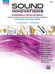 上級吹奏楽向け「サウンド・イノベーションズ」（フルート 1st）【Sound Innovations for Concert Band: Ensemble Development f】