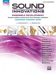 上級吹奏楽向け「サウンド・イノベーションズ」（アルトサックス1st）【Sound Innovations for Concert Band: Ensemble Development f】