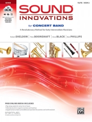 吹奏楽のための「サウンド・イノベーションズ・第二巻」（フルート）【Sound Innovations for Concert Band, Book 2】
