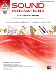 吹奏楽のための「サウンド・イノベーションズ・第二巻」（テナーサックス）【Sound Innovations for Concert Band, Book 2】