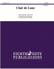 月の光（クロード・ドビュッシー）（金管五重奏+オルガン）【Clair de Lune】
