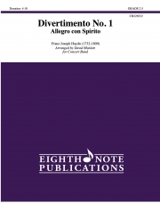 ディヴェルティメント1番・アレグロ・コン・スピリート (フランツ・ヨーゼフ・ハイドン)【Divertimento No. 1 - Allegro con Spirito】