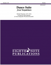 テルプシコーレ舞曲集（ミヒャエル・プレトリウス）（木管フレックス五重奏）【Dance Suite from Terpsichore】