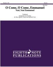 久しく待ちにし主よとく来たりて（合唱付き）（金管五重奏）【O Come, O Come, Emmanuel】