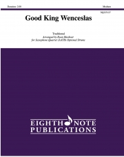 ウェンセスラスはよい王様（サックス四重奏）【Good King Wenceslas】