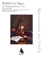 ロンド・ハ長調・K. 373（モーツァルト）（ヴァイオリン+ピアノ）【Rondo in C Major K. 373】