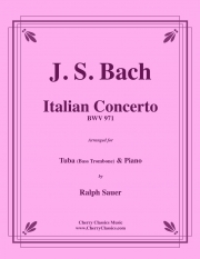 イタリア協奏曲（バッハ）（バストロンボーン+ピアノ）【Italian Concerto】