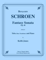 幻想ソナタ・Op.40 (ベンヤミン・シュレーン)（テューバ+ピアノ）【Fantasy Sonata, Op. 40】