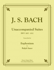無伴奏組曲（バッハ）（ユーフォニアム+ピアノ）【Unaccompanied Suites BWV 1007-1012】