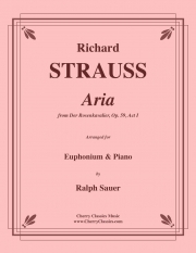 アリア「ばらの騎士」より (リヒャルト・シュトラウス)（ユーフォニアム+ピアノ）【Aria from Der Rosenkavalier】