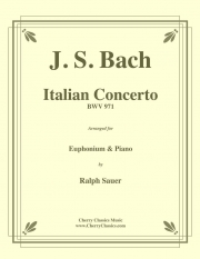 イタリア協奏曲（バッハ）（ユーフォニアム+ピアノ）【Italian Concerto】