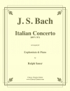 イタリア協奏曲（バッハ）（ユーフォニアム+ピアノ）【Italian Concerto】
