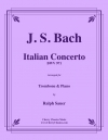 イタリア協奏曲（バッハ）（トロンボーン+ピアノ）【Italian Concerto】