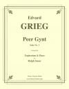 ペール・ギュント第一組曲（エドヴァルド・グリーグ）（ユーフォニアム+ピアノ）【Peer Gynt Suite No. 1】