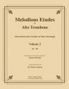 メロディアス・エチュード・Vol.2（マルコ・ボルドーニ）（アルトトロンボーン）【Melodious Etudes for Alto Trombone, Volume 2】