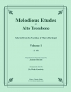 メロディアス・エチュード・Vol.1（マルコ・ボルドーニ）（アルトトロンボーン）【Melodious Etudes for Alto Trombone, Volume 1】