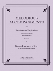 旋律的な伴奏練習・Book.1（デビッド・リット）（ユーフォニアム）【Melodious Accompaniments to Rochut Etudes Book 1】