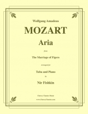 アリア「フィガロの結婚」より  (モーツァルト)（テューバ+ピアノ）【Aria from The Marriage of Figaro】
