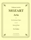 アリア「フィガロの結婚」より  (モーツァルト)（テューバ+ピアノ）【Aria from The Marriage of Figaro】