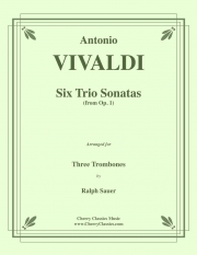 6つのトリオ・ソナタ  (アントニオ・ヴィヴァルディ)（トロンボーン三重奏）【Six Trio Sonatas】