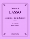 Domine, ne in Furore  (オルランド・ディ・ラッソ)（トロンボーン五重奏）
