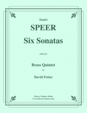 6つのソナタ（ダニエル・シュペール）（金管五重奏）【Six Sonatas】