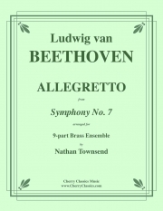 アレグレット「交響曲第七番」より（ベートーヴェン）（金管九重奏）【Allegretto from Symphony No. 7】