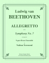 アレグレット「交響曲第七番」より（ベートーヴェン）（金管九重奏）【Allegretto from Symphony No. 7】