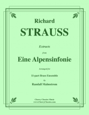 アルプス交響曲（リヒャルト・シュトラウス)（金管十一重奏）【Eine Alpensinfonie】