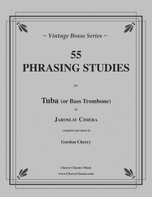 55のフレーズ練習 (ヤロスラヴ・キメラ)（テューバ）【55 Phrasing Studies】